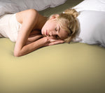 Bella Donna Jersey Spannbetttuch (bis 30 cm) - hellgelb