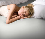 Bella Donna Jersey Spannbetttuch (bis 30 cm) - wollweiss