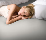 Bella Donna Jersey Spannbetttuch (bis 30 cm) - leinen