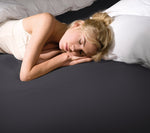 Bella Donna Jersey Spannbetttuch (bis 30 cm) - anthrazit