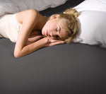 Bella Donna Jersey Spannbetttuch (bis 30 cm) - hellanthrazit