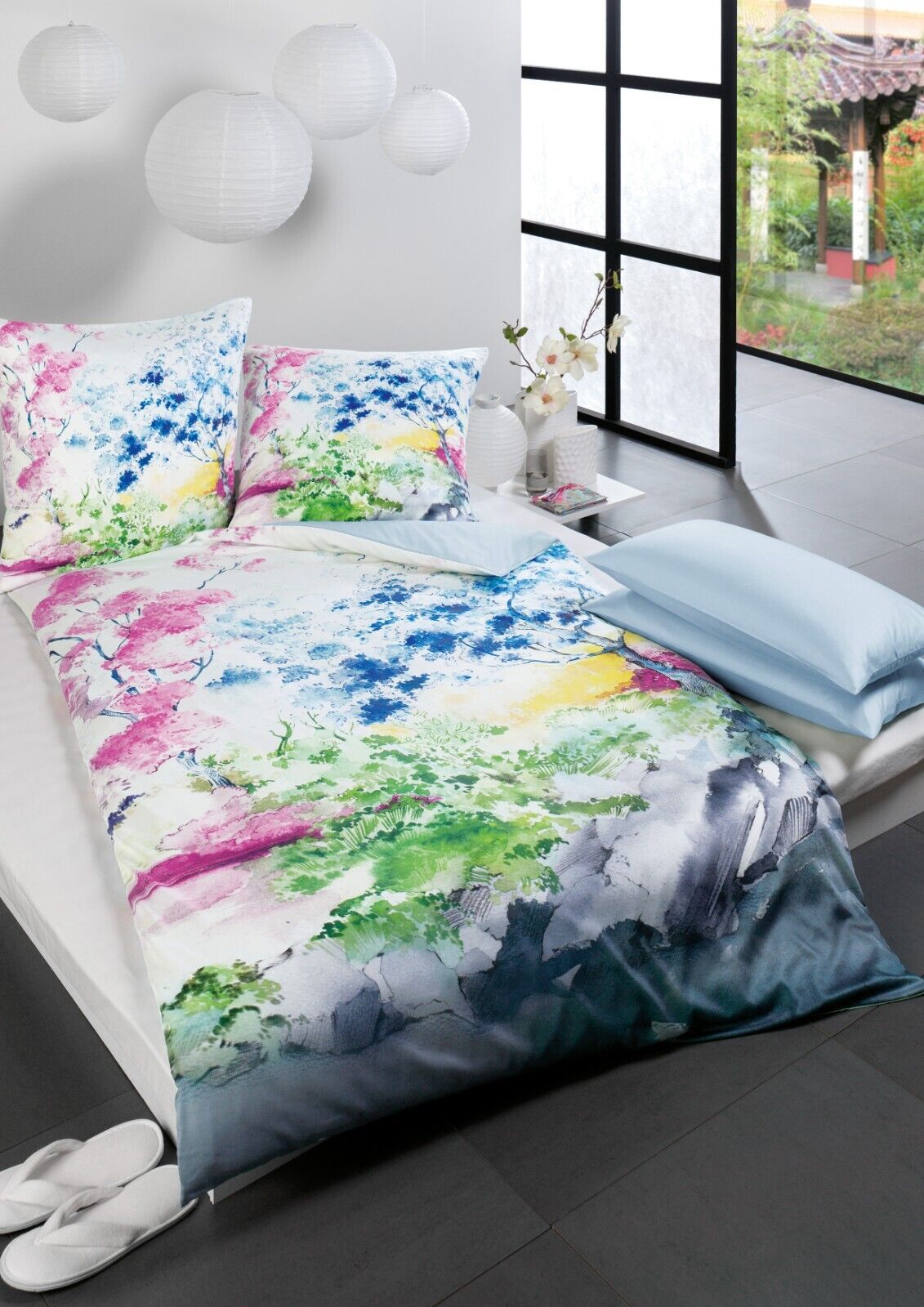 Estella Mako-Satin Bettwäsche "Asia 7464"
