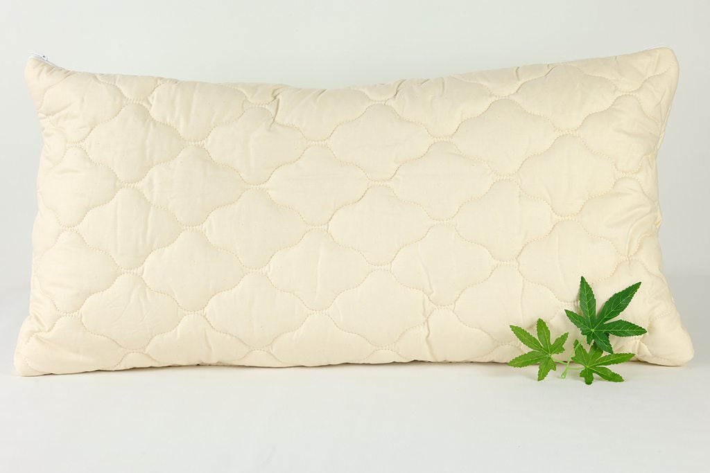 Hanf Kissen 40 x 80 cm "Hanfnest" | WAILAND BETTWAREN