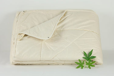 Hanf Decke - 4-Jahreszeiten mit Druckknöpfen 2 | Wailand Bettwaren