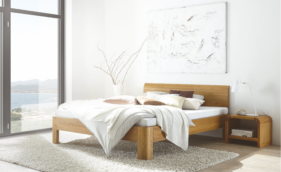 Hasena Oak-Line Massivholzbettgestell "Modul 18 - Ronda - Lisio
