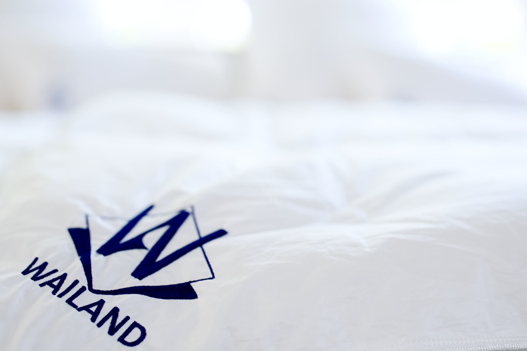 Daunendecke mit Wailand Logo 