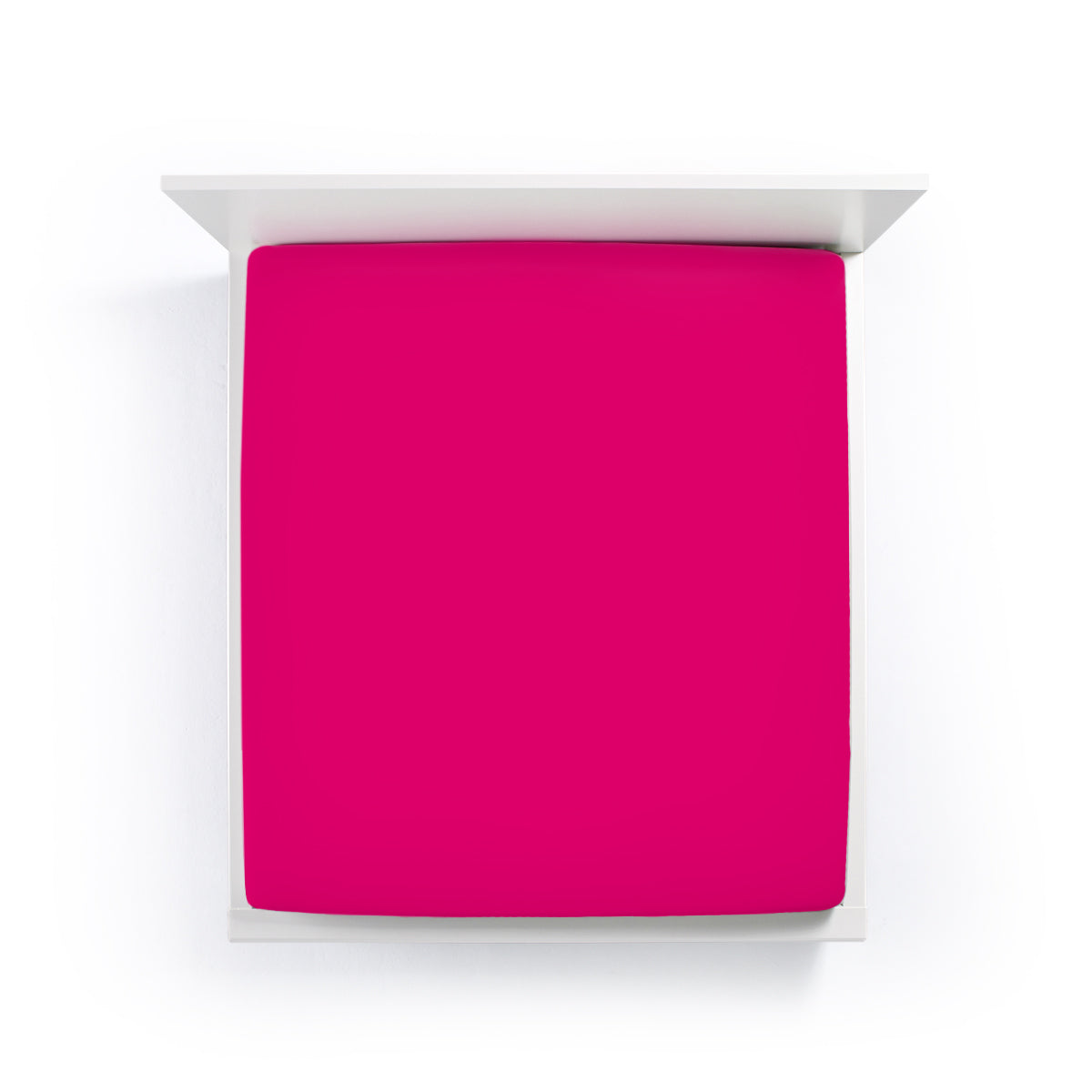 Bella Donna Jersey Spannbetttuch (Alto - bis 45 cm) - magenta