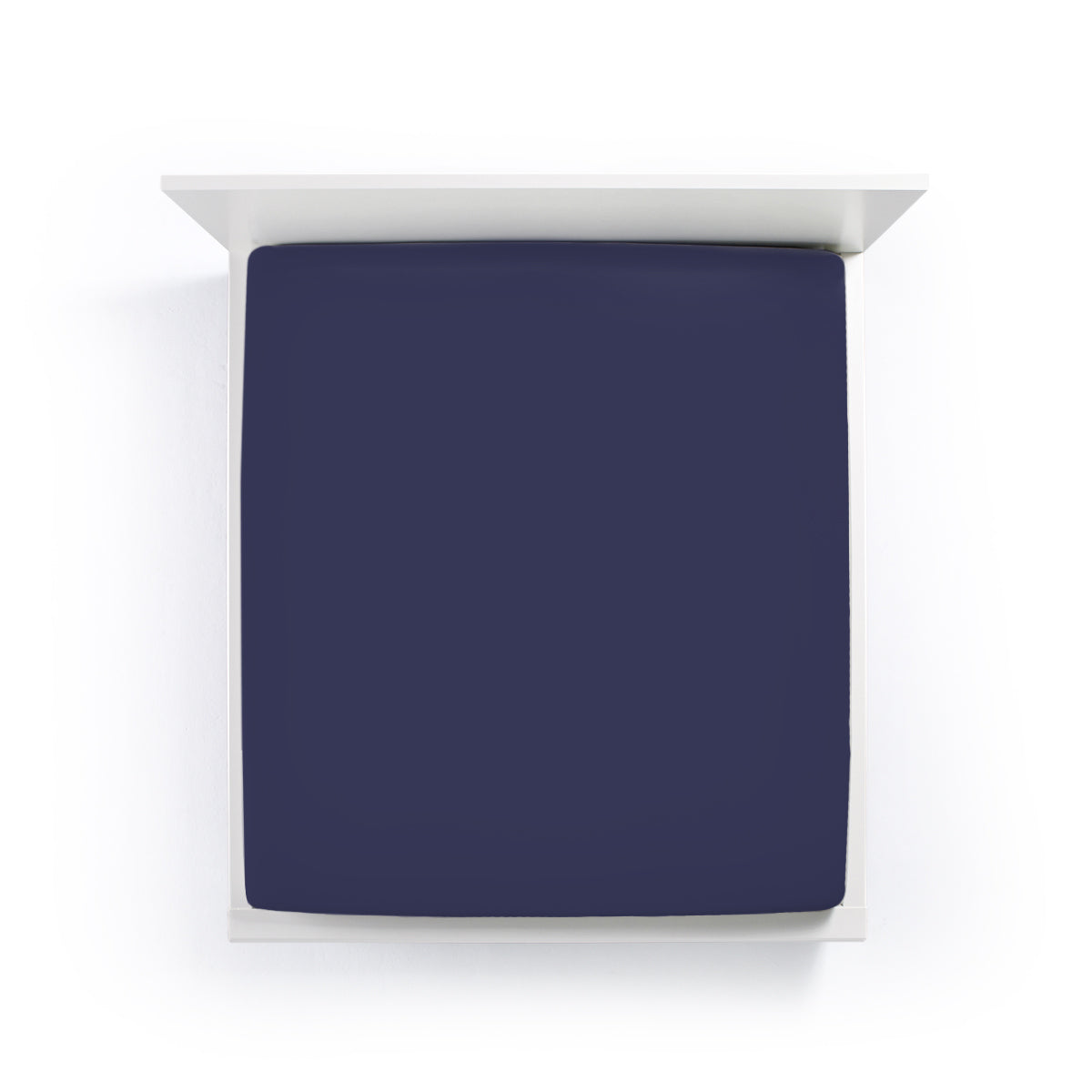 Bella Donna Jersey Spannbetttuch (Alto - bis 45 cm) - marine