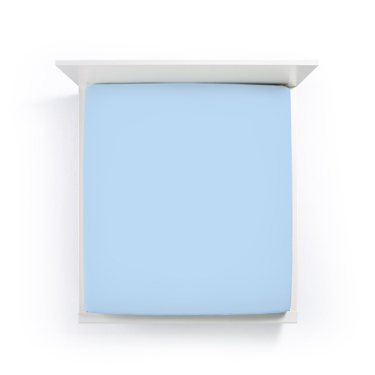 Bella Donna Jersey Spannbetttuch (Alto - bis 45 cm) - hellblau