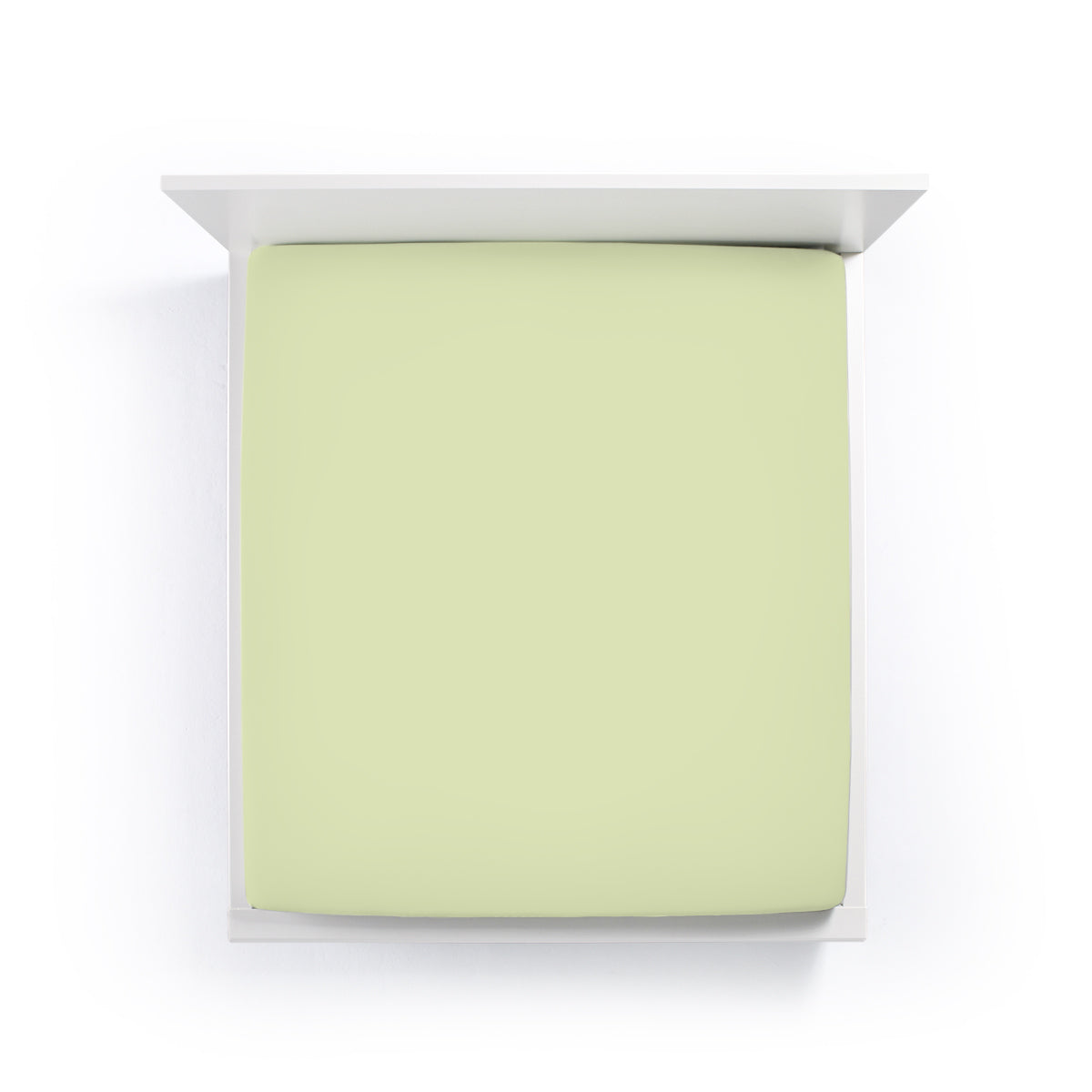 Bella Donna Jersey Spannbetttuch (Alto - bis 45 cm) - pistazie